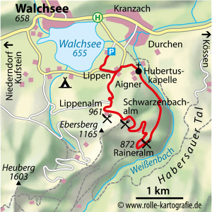 Almhopping am Walchsee